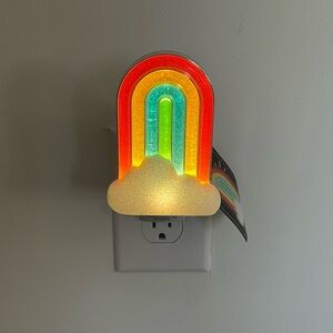 Bath and Body Works Neon Rainbow Nightlight Wallflower Plug
